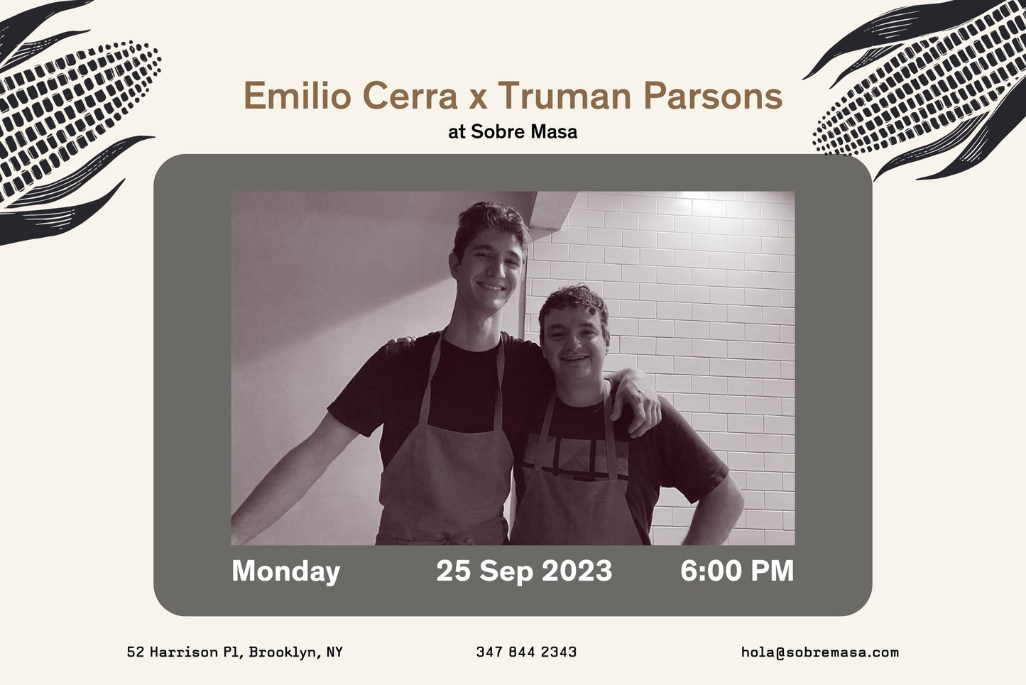 Emilio Cerra x Truman Parsons